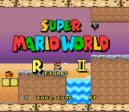 Super Mario World Returns 2 Title Screen